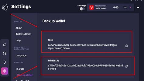 BTFS allows users to import their BTT wallet private key or a 12-word seed. . Tron wallet private key generator